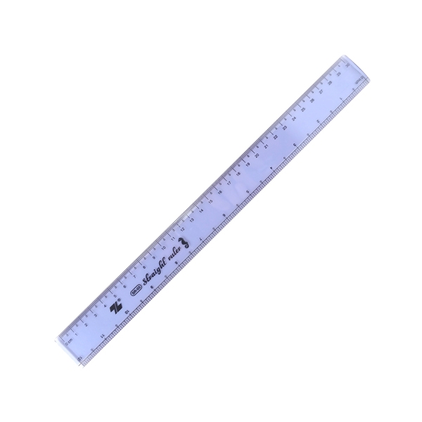 Thước Thẳng 30cm SR-03 - Màu Tím