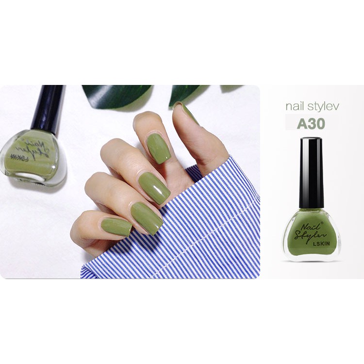 A30 Sơn Móng Tay Nail Styler A30 - Màu xanh green grass - SHOP STORE