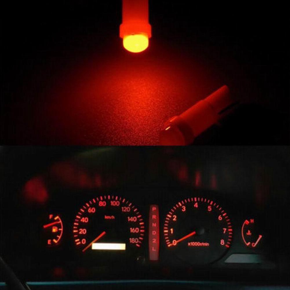 Bóng đèn led T5 COB gắn kim/mặt đồng hồ dành cho xe máy ô tô DC12v