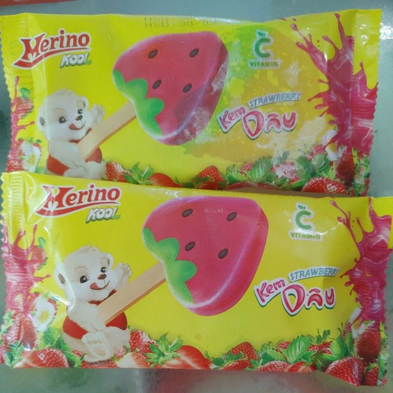 Kem Merino kool dâu 62g