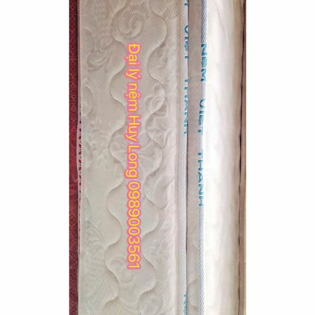 Crystal Bedding thương hiệu của Mỹ, cao su nhân tạo cao cấp vải gấm Damark 1m6x2mx22cm