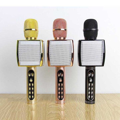 Mic Hát Karaoke YS 91, Mic Karaoke Kiêm Loa Bluetooth Cao Cấp, Âm Thanh Sống Động, Giọng Hát Nhẹ Nhàng, Bay Bổng