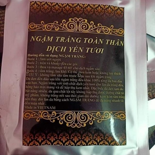 Ngậm trắng dịch yến | BigBuy360 - bigbuy360.vn