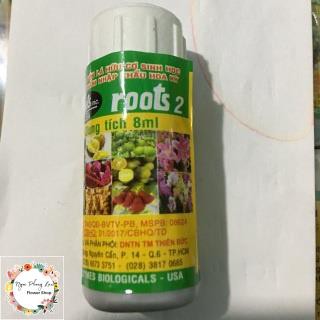 Phân bón kích rễ root roots 2 của mỹ set 2 ống x 8ml