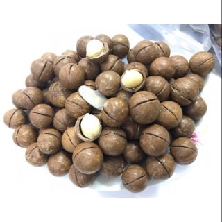 GIÁ RẺ NHẤT - 300g hạt MACCA ÚC nứt vỏ tự nhiên