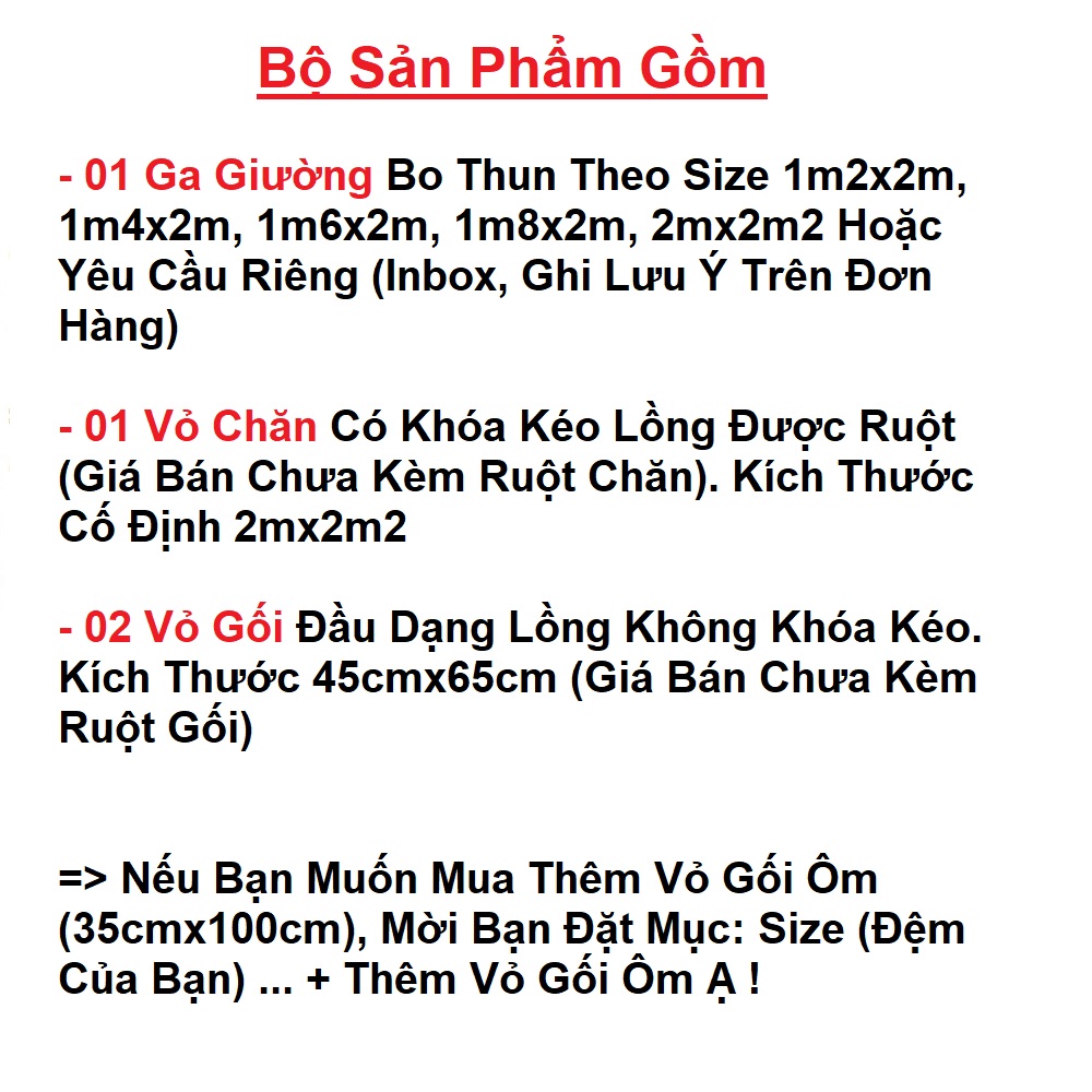 Bộ Chăn Ga Gối Cotton Poly Caro Nâu Be