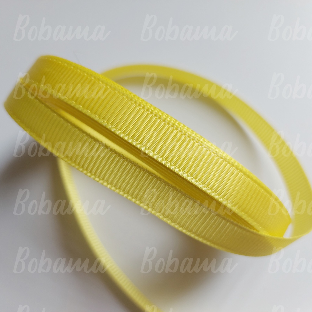 Bó 10m dây ruy-băng gân 1cm dùng trang trí handmade