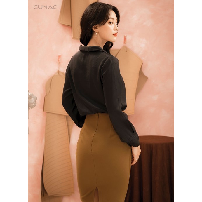 Chân váy nữ basic GUMAC CV22008 | BigBuy360 - bigbuy360.vn