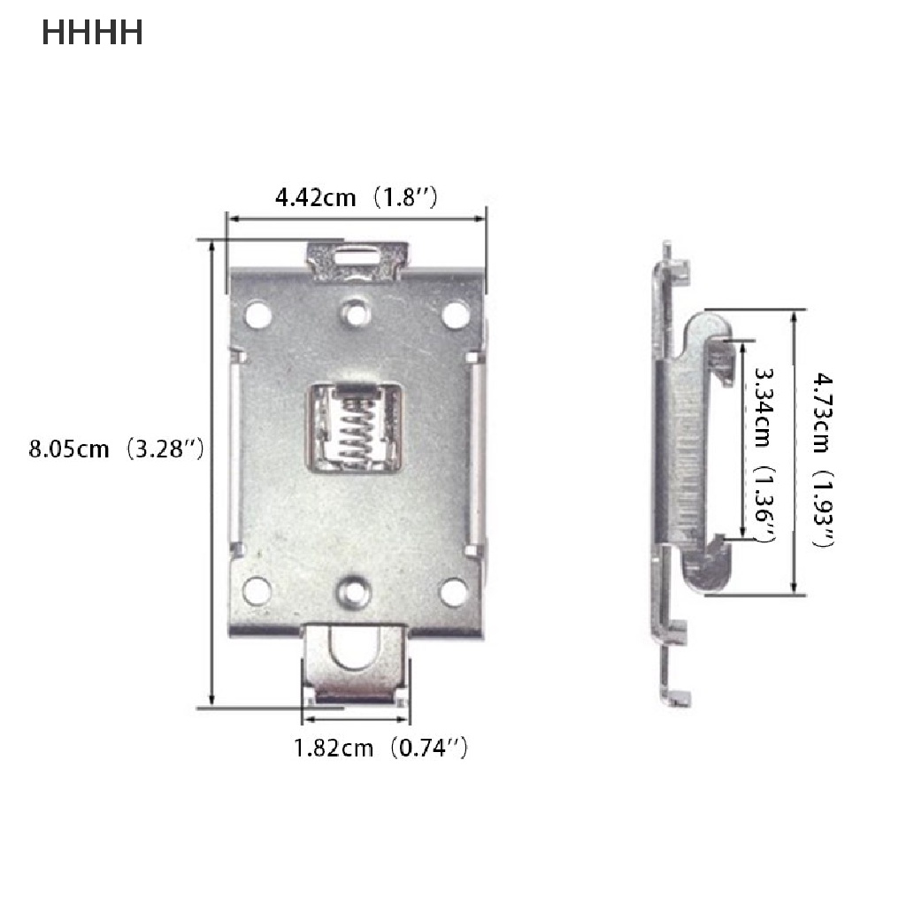 1 kẹp rơ le đơn SSR 35MM DIN cố định chuyên dụng | BigBuy360 - bigbuy360.vn