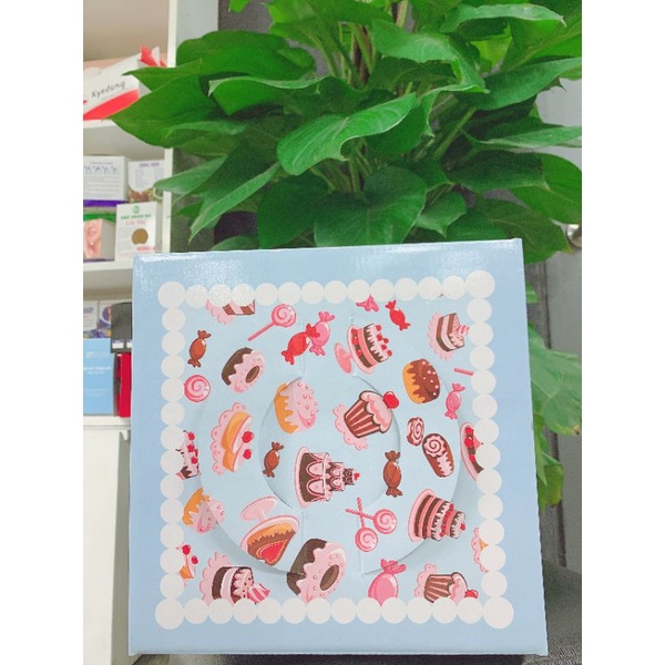 hộp bánh kem kích thước 25 x25 x 14cm (combo 30 hộp) | BigBuy360 - bigbuy360.vn