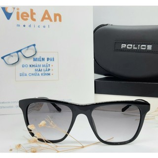 Kính Mát Police nam nhựa đen chính hãng S1812G-53-0700