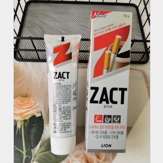 Kem đánh răng Zact Lion Plus 140g - Dành cho người uống Coffe và hút thuôc