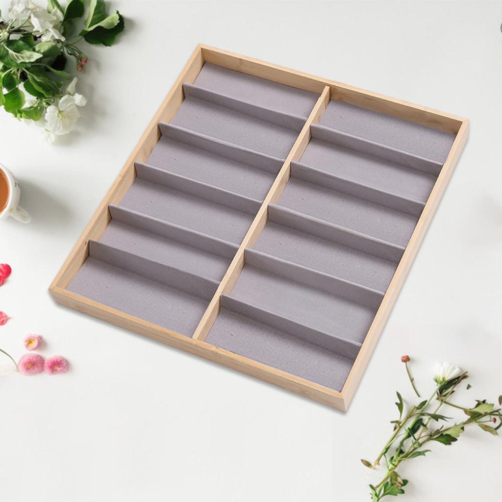 Khay Đựng Kính Mát 5 Ngăn Có Thể Xếp Chồng Lên Nhau Cho Nam Và Nữ