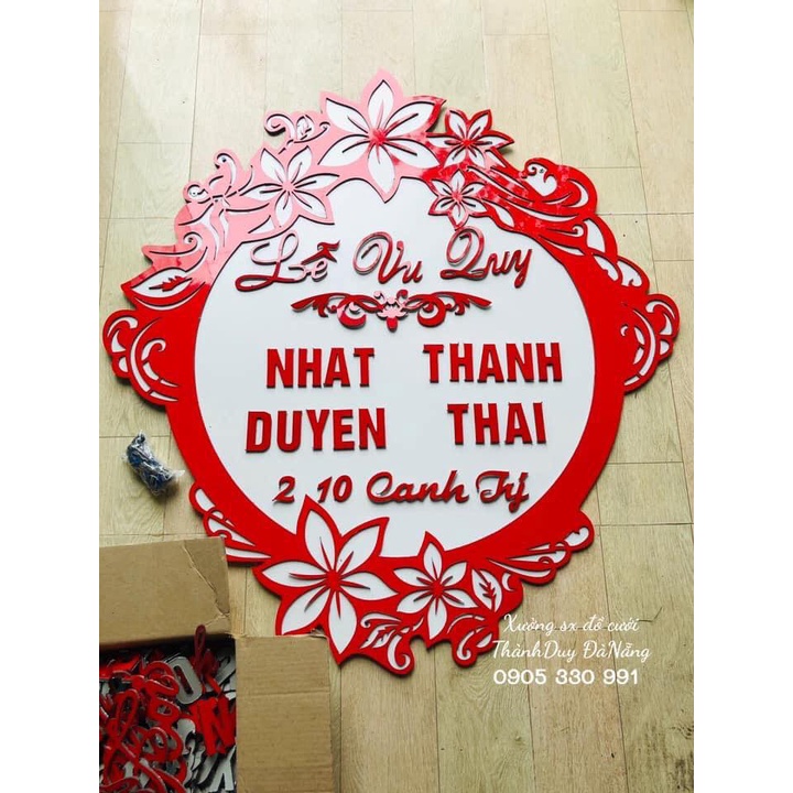 Bảng Tên Dâu Rể