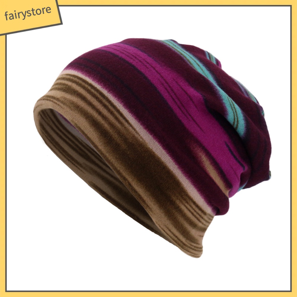 Mũ Trùm Đầu Và Cổ 2 Trong 1 Hoạ Tiết Kẻ Sọc Cho Nam Và Nữ