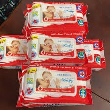 Khăn ướt ngọc dương gói 100 tờ