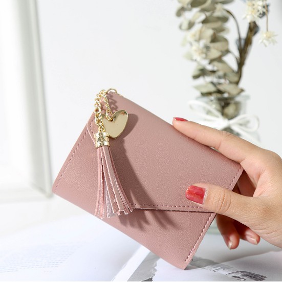 VÍ/BÓP NỮ MINI PHỐI TUA RUA