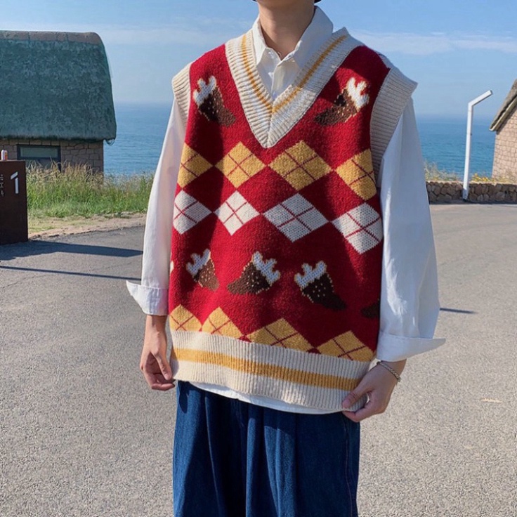 Gile Len Nam Nữ FreeSize, Áo Len Gile GUMAX Cặp Đôi Unisex, Phong Cách Ulzzang Hàn Quốc | BigBuy360 - bigbuy360.vn