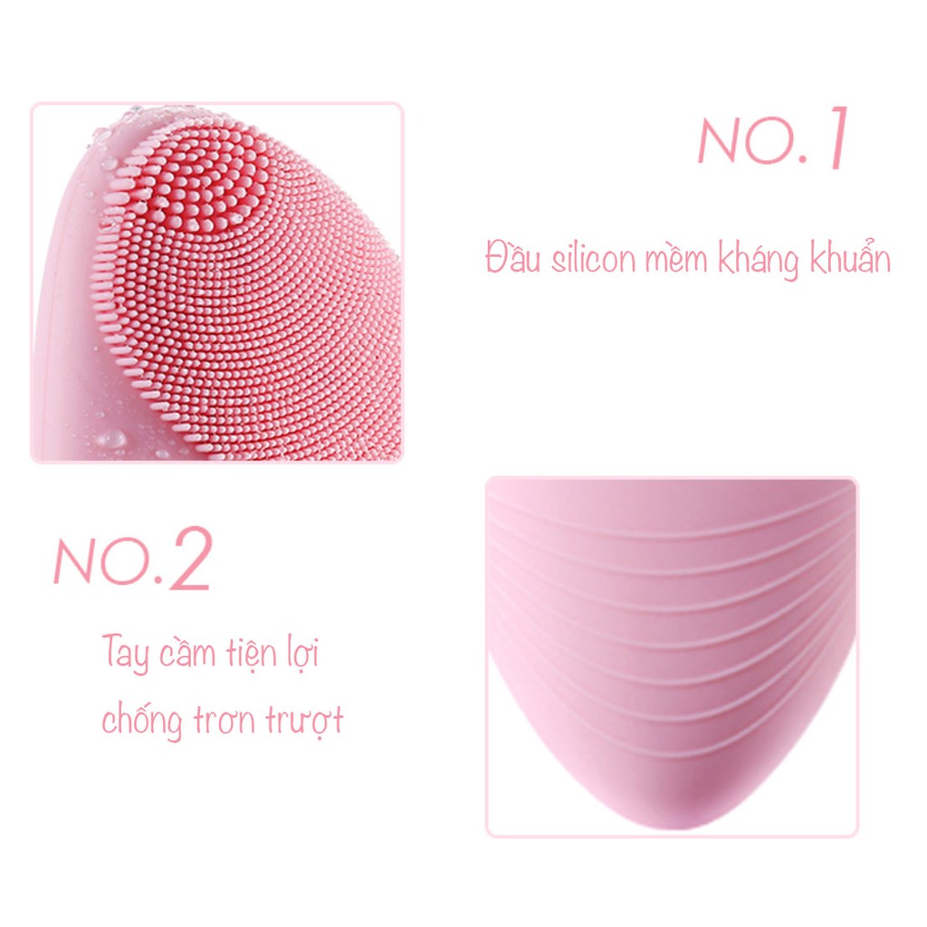 Máy rửa mặt tạo bọt 5 tốc độ, massage và làm sạch mụn đầu đen,giúp gương mặt tươi sáng (hàng nội địa TQ) - MÃ RM56 | BigBuy360 - bigbuy360.vn