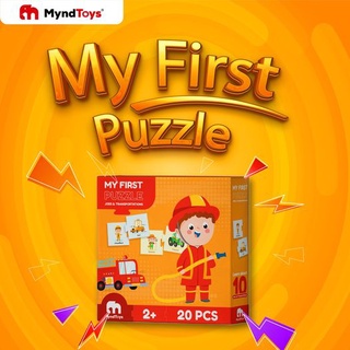 Bộ ghép hình My First Puzzle - Jobs & Transportations