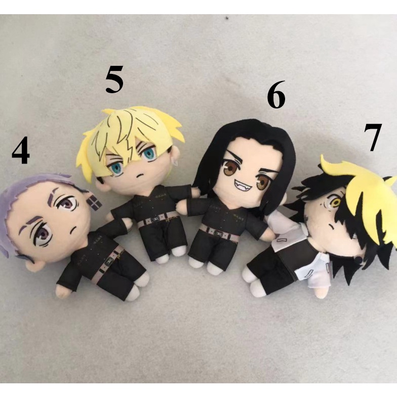 Doll búp bê nhân vật TOKYO REVENGERS Kịch Trường Của Takemichi anime chibi Mikey Draken Takemichi