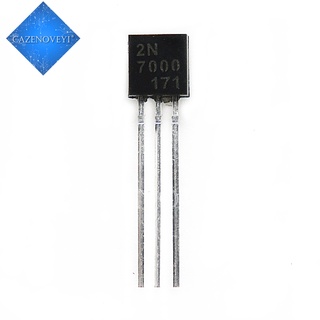 Set 20 linh kiện bán dẫn 2n7000 to92 mosfet 200 mamps, 60 volts n-channel to-92