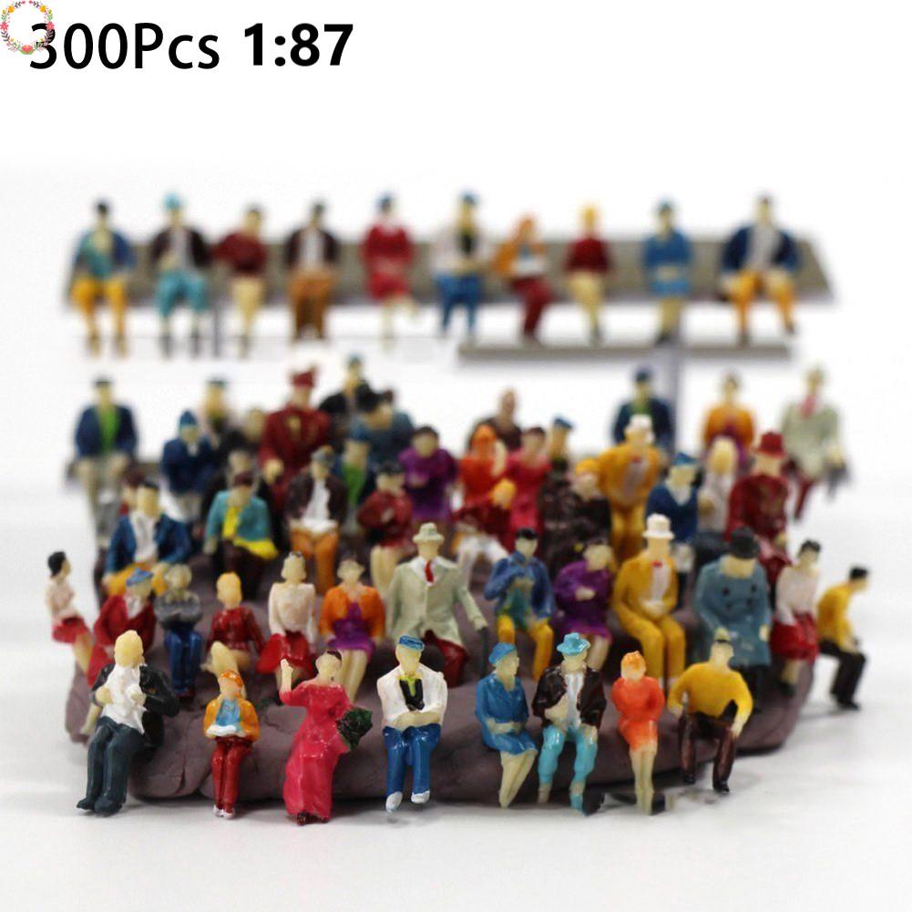 Một bộ 300 mô hình nhân vật tỷ lệ 1:87 Tự làm bàn cát xây dựng mô hình vật liệu cảnh quan cảnh mô hình mô hình bàn cát nhân vật phản diện