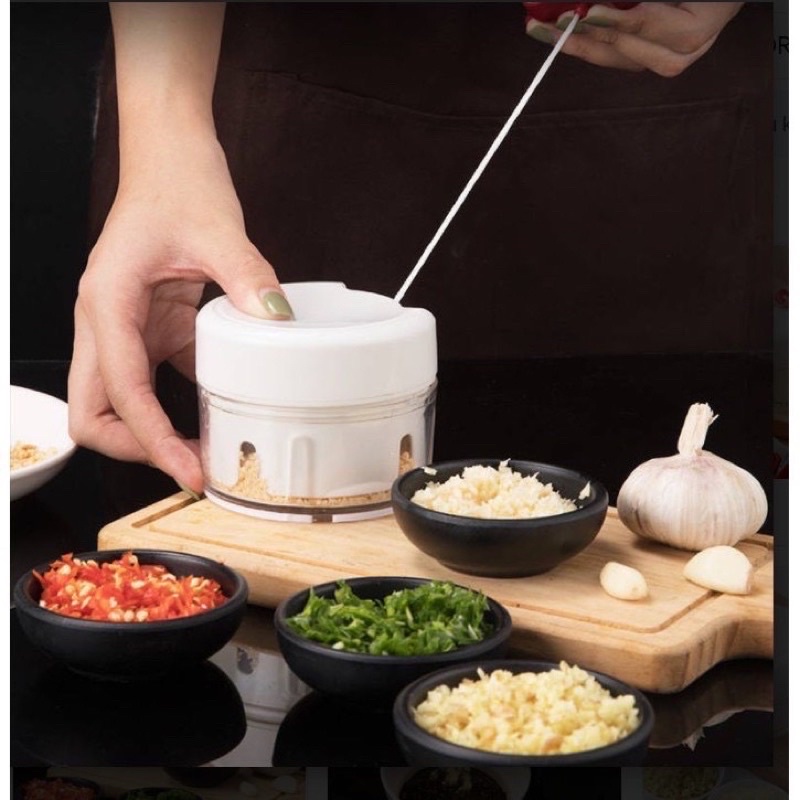 MÁY XAY TỎI ỚT CẦM TAY MINI FOOD ChOPPER (Smart--Shop)