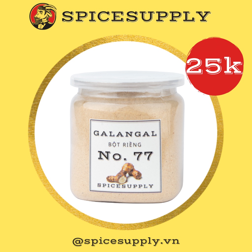 1KG Galangal Powder - Bột Riềng giềng nguyên chất