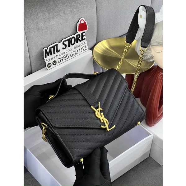 TÚI Y S L FLAPBAG DÁNG BÌ THƯ