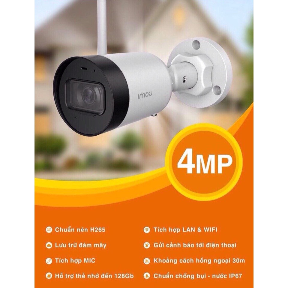 [Mã ELHAMS5 giảm 6% đơn 300K] TRỌN BỘ HỆ THỐNG CAMERA WIFI KHÔNG DÂY IMOU SIÊU NÉT FULLHD - CẮM LÀ CHẠY