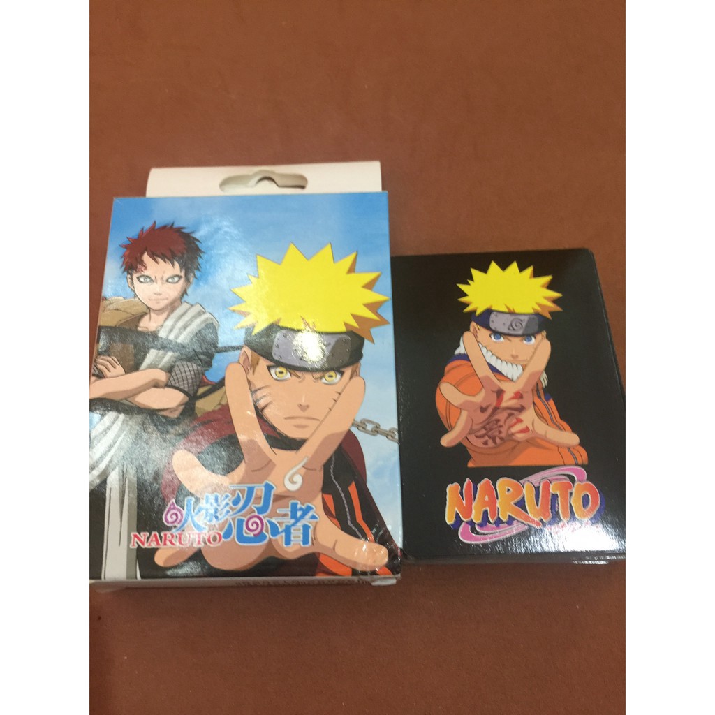Bộ bài tây 54 lá tú lơ khơ anime manga tổng hợp Kimetsu Naruto Ma đạo tổ sư Conan One Piece Identity V