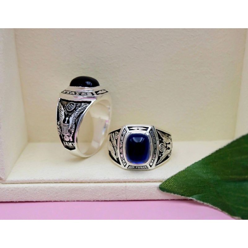 Nhẫn bạc nam đặc ruột
