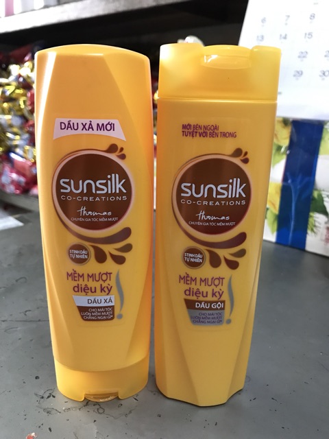 Dầu gội Sunsilk mềm mượt diệu kỳ 170g
