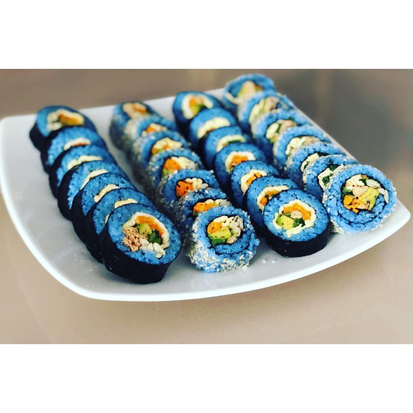 Bột hoa đậu biếc khô tạo màu xanh dương cho mứt, bánh, xôi, đồ uống 35g TG FOODS