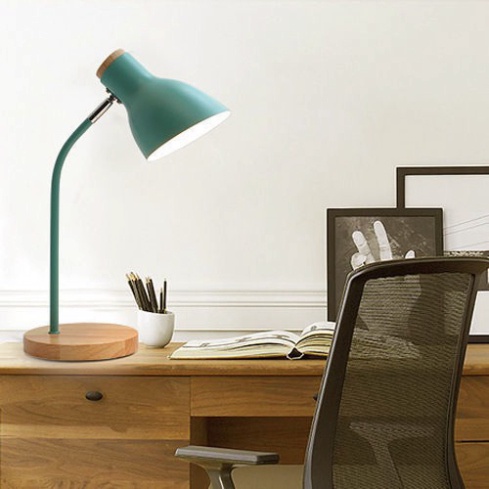Đèn để bàn làm việc Vintage DB08MT tiết kiệm điện - Tặng kèm bóng Led (Free Ship)