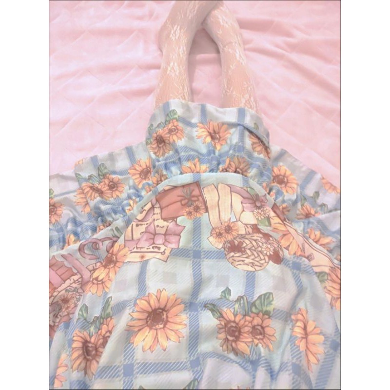 ĐẦM LOLITA HOA HƯỚNG DƯƠNG🏵️Có ảnh thật