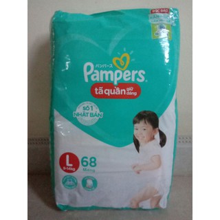 Tã quần Pampers giữ dáng size L68/ XL62/ XXL44/ XXL56
