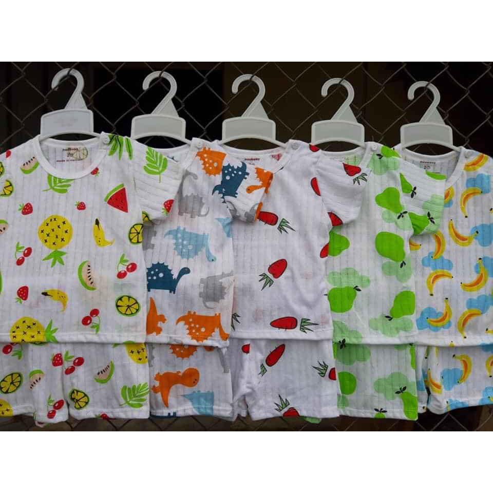 Bộ cotton giấy cho bé 3-15kg, hàng đẹp,siêu mát,siêu mịn