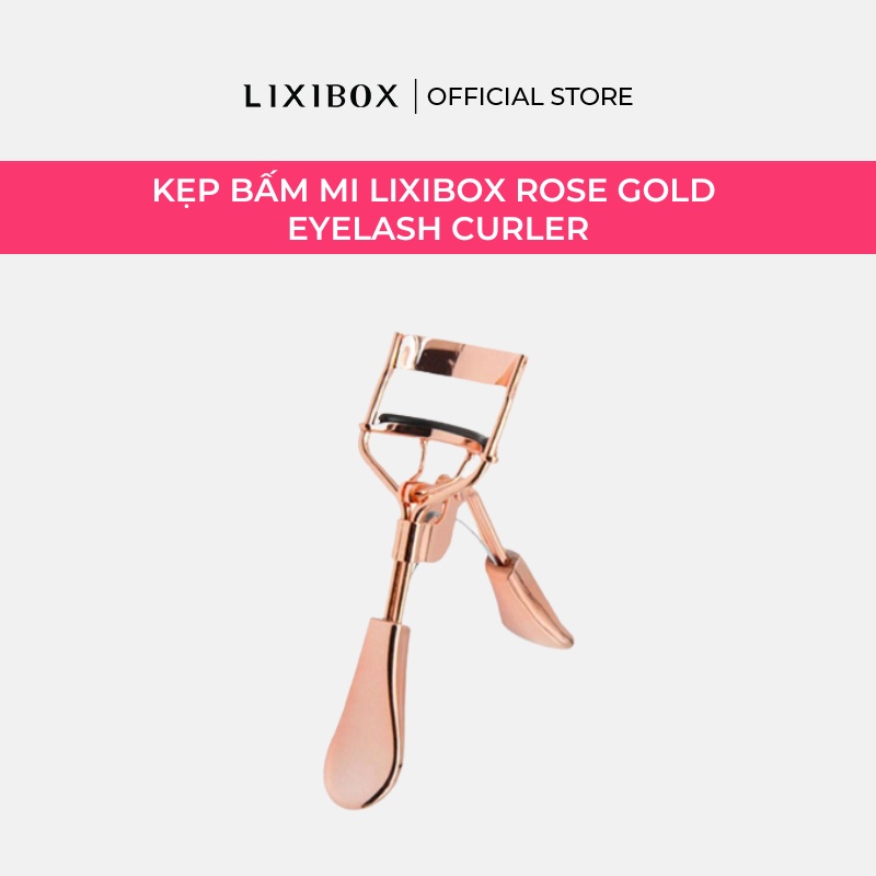 Kẹp Bấm Mi Lixibox Rose Gold Eyelash Curler