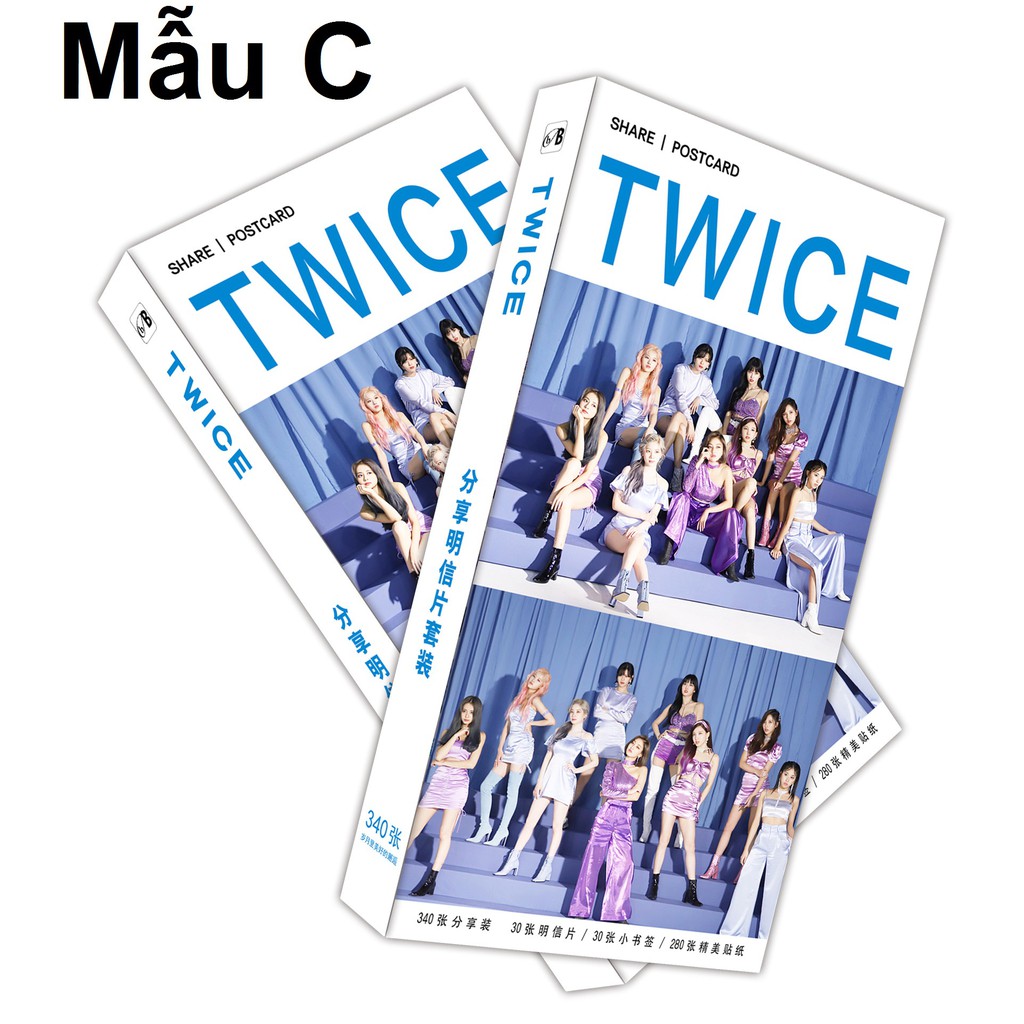 (UP) Hộp ảnh bookmark TWICE 30 tấm