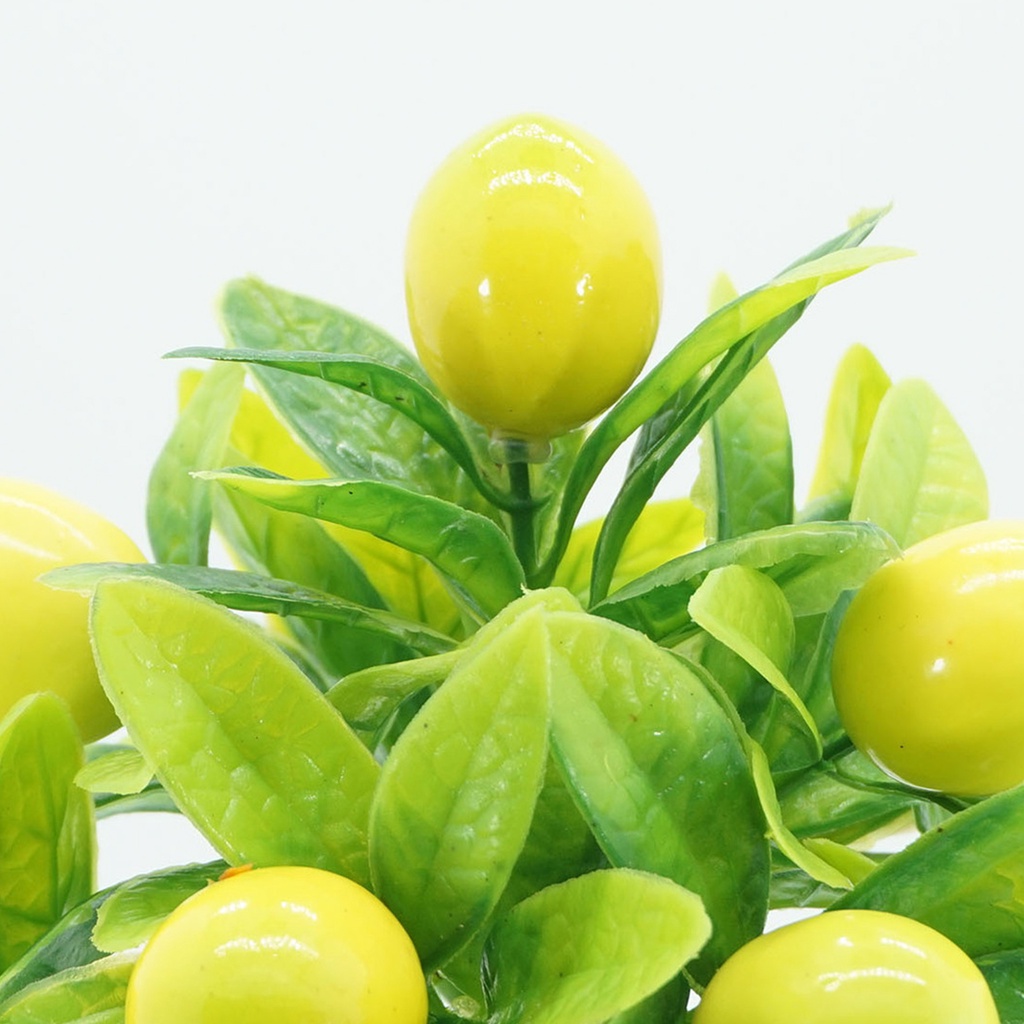 Chậu cây bonsai giả trang trí phòng khách tiện lợi