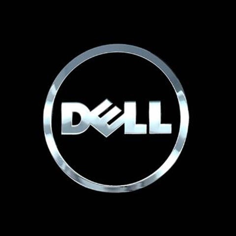 5 Miếng Dán LOGO DELL Bằng Kim Loại Trang Trí Laptop