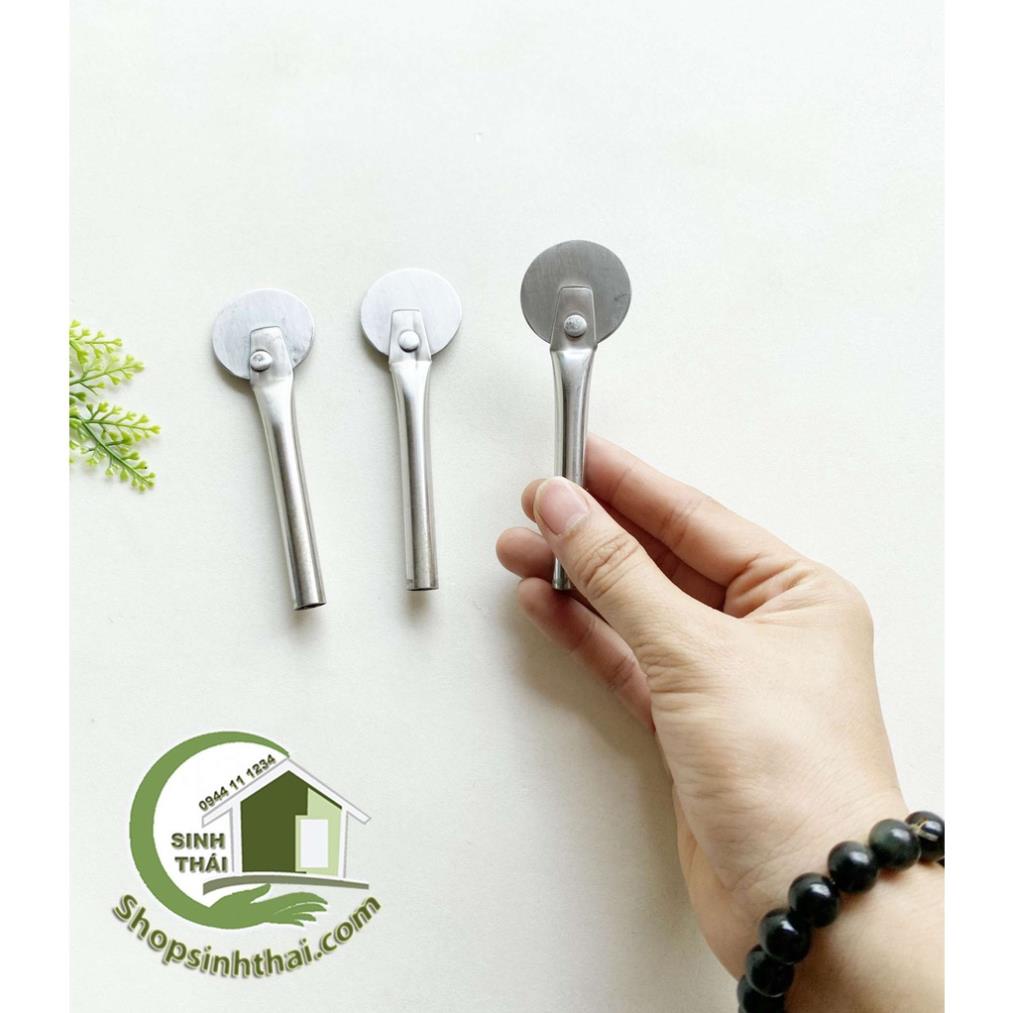 Cây cạo gió bằng inox hình đồng xu tròn, có cán cầm