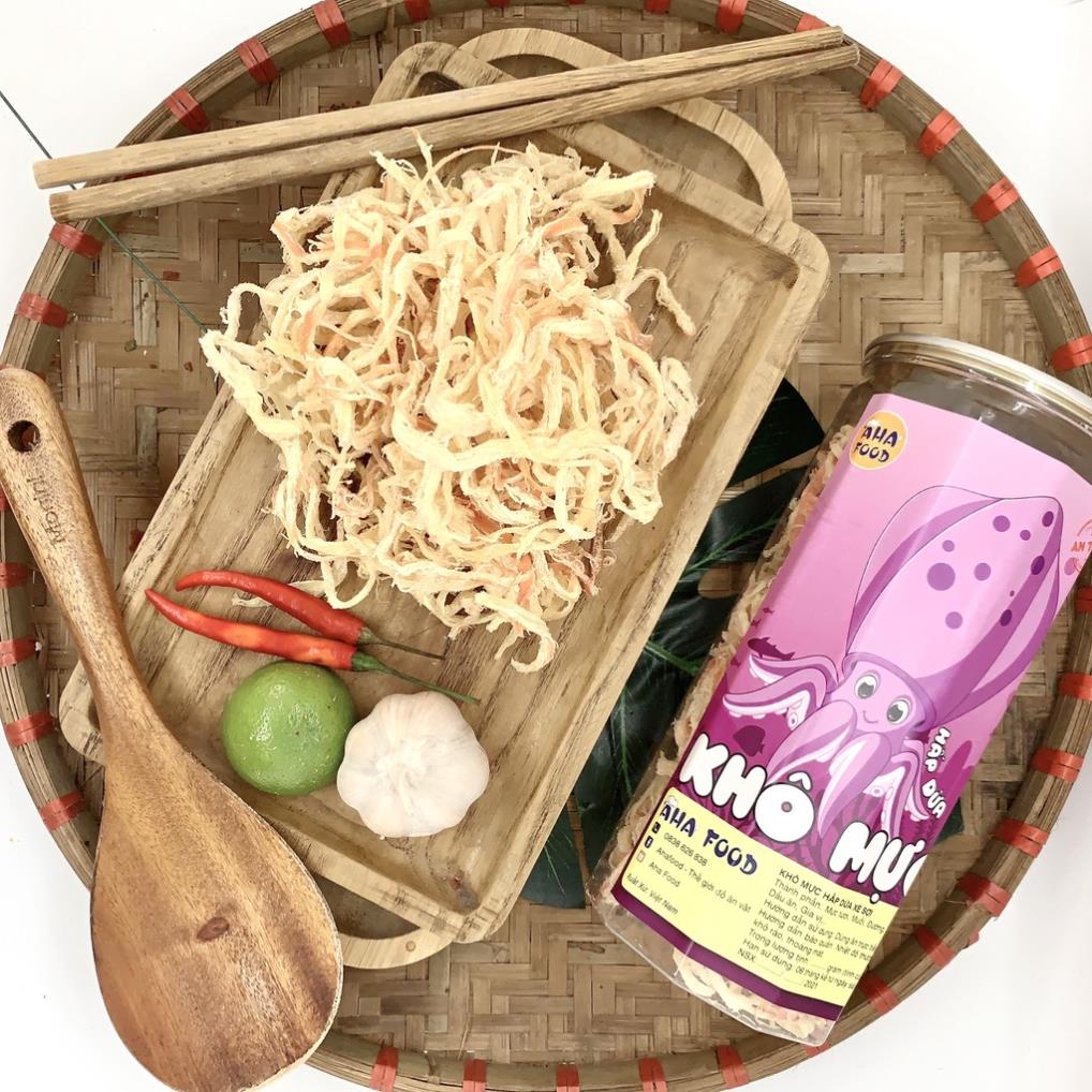[Chuẩn Loại 1] Mực xé sợi hấp nước dừa 200g , khô mực hấp nước dừa ,Mực khô nhà hấp nước dừa cao cấp , đồ ăn vặt | BigBuy360 - bigbuy360.vn