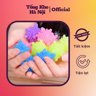 Bóng Giặt Là Thẳng Quần Áo - Cầu Gai Thả Máy Giặt Hỗ Trợ Giảm Nhăn - Bóng Giặt Sinh Học Giá Rẻ
