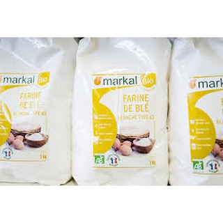 Bột mỳ hữu cơ T65 bread flour Markal 1kg
