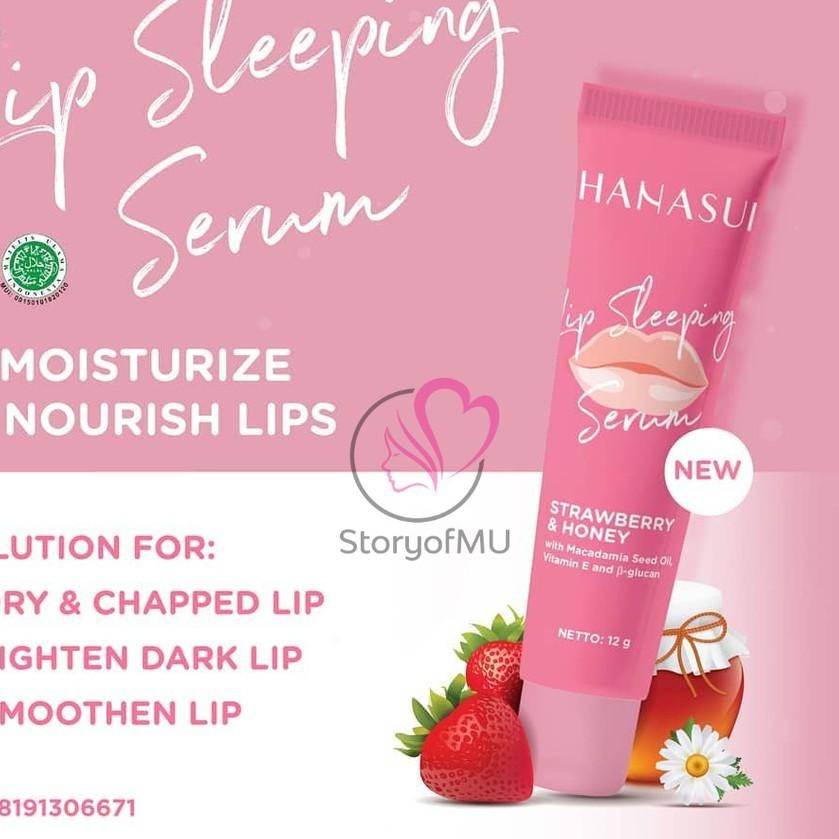(Hàng Mới Về) Serum Dưỡng Môi Khi Ngủ Hanasui 12g | BigBuy360 - bigbuy360.vn