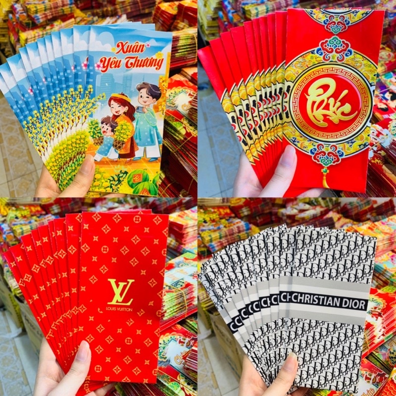 BAO LÌ XÌ ĐỒNG GIÁ 1K NGẪU NHIÊN