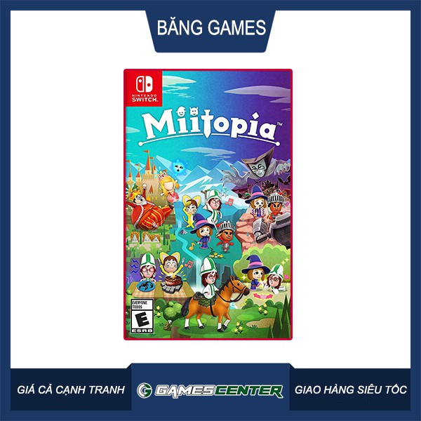 Băng game Nintendo Switch Miitopia